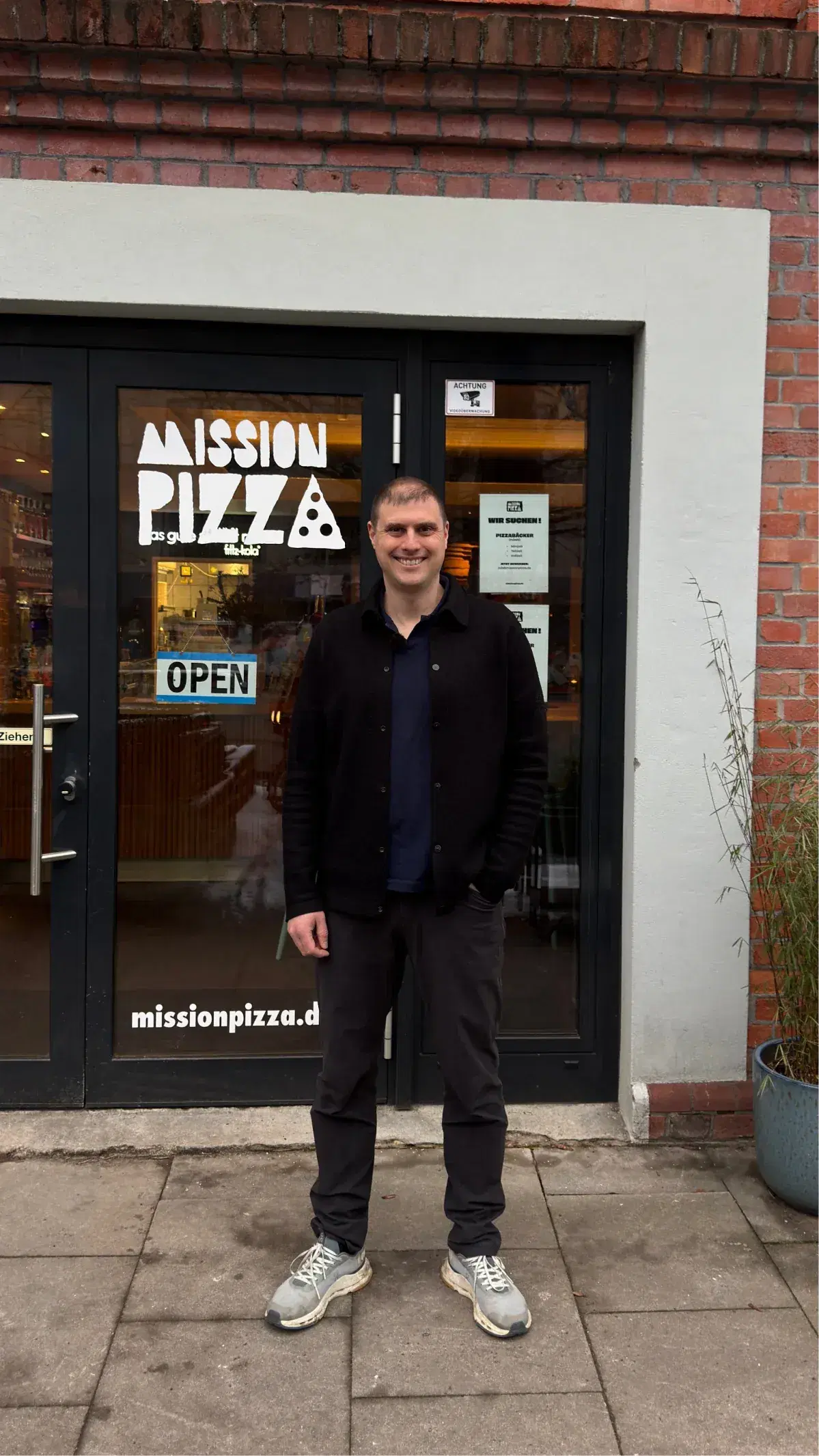 Lucas Chatelain, Geschäftsführer Mission Pizza