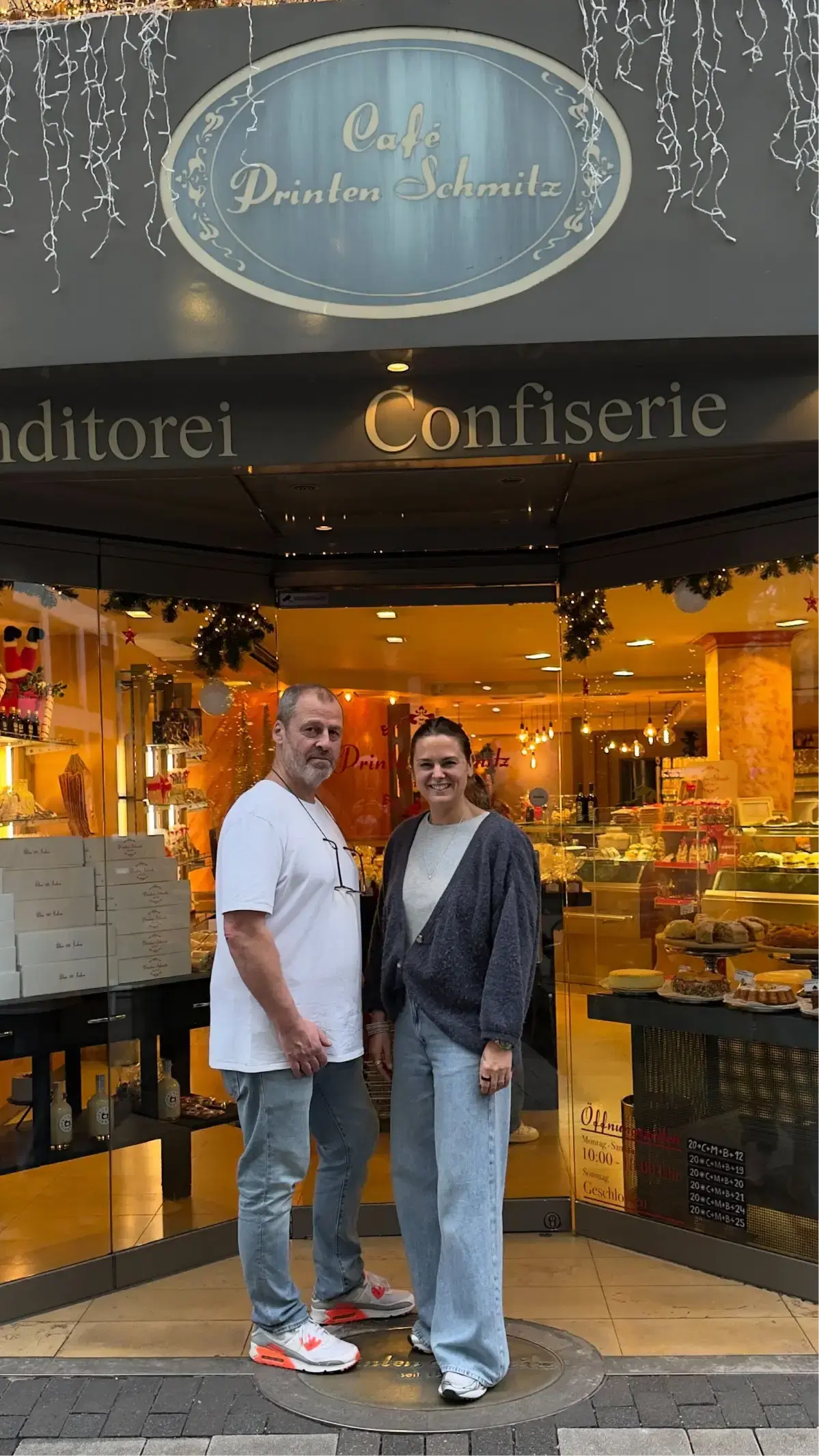 Simone Schmitz, Geschäftsführer Cafe Printen Schmitz