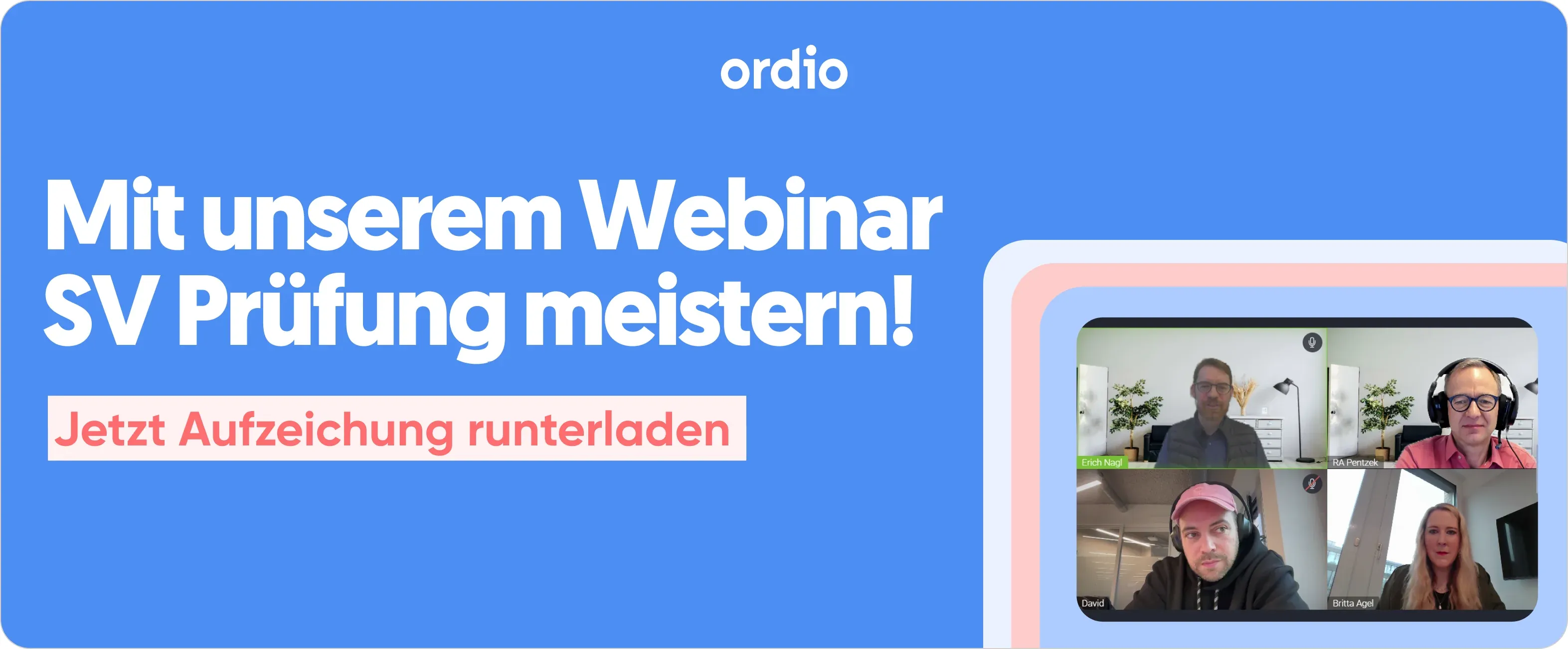 Webinar Recap – SV-Prüfung stressfrei meistern | Ordio