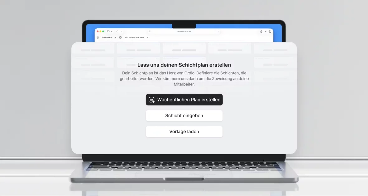 Bessere Schichtplanung mit Ordio